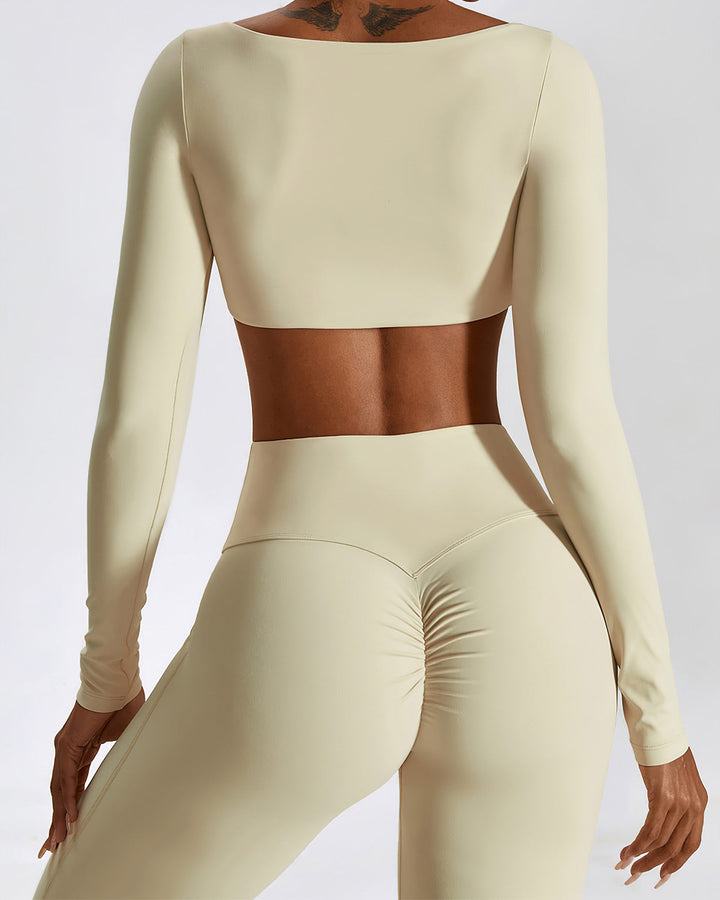 Melisa Long Sleeve - Beige
