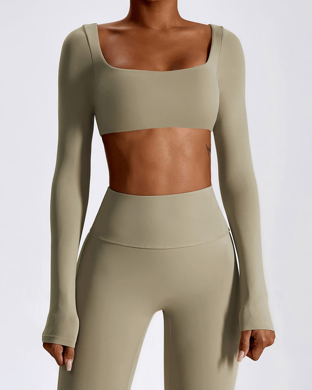 Melisa Long Sleeve - Khaki