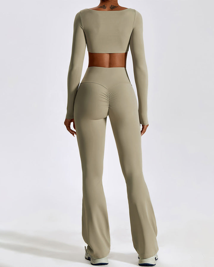 Melisa Long Sleeve - Khaki