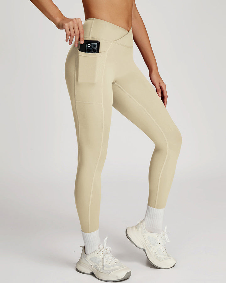 Mila Seamless Leggings - Beige