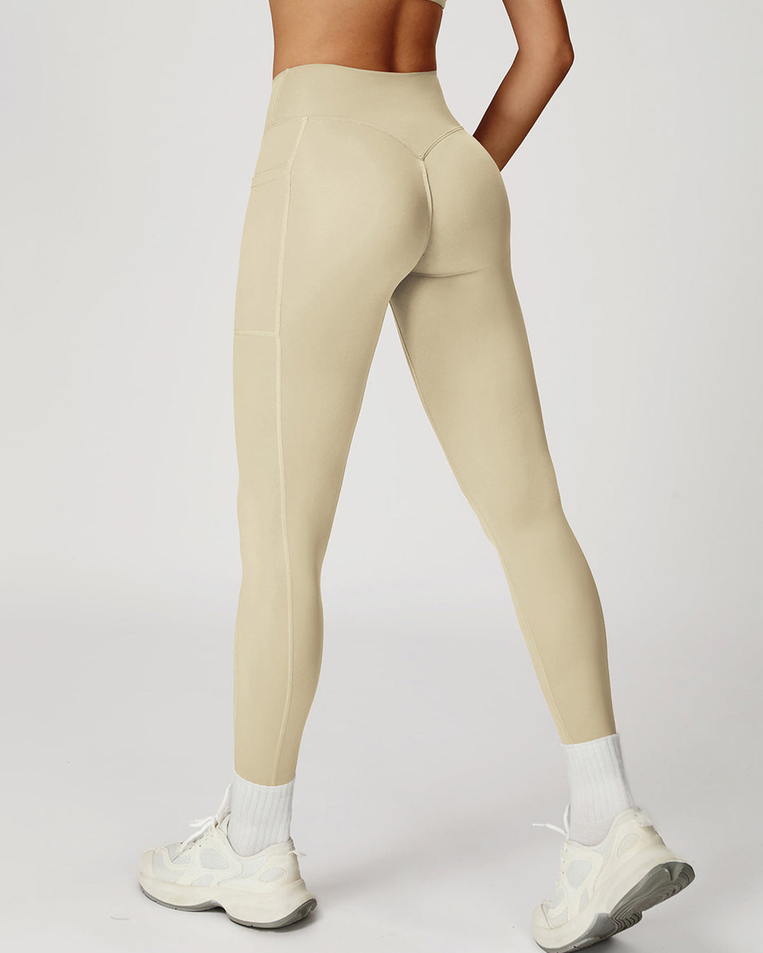 Mila Seamless Leggings - Beige