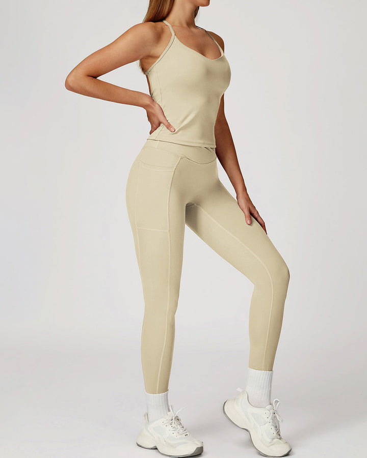 Mila Seamless Leggings - Beige