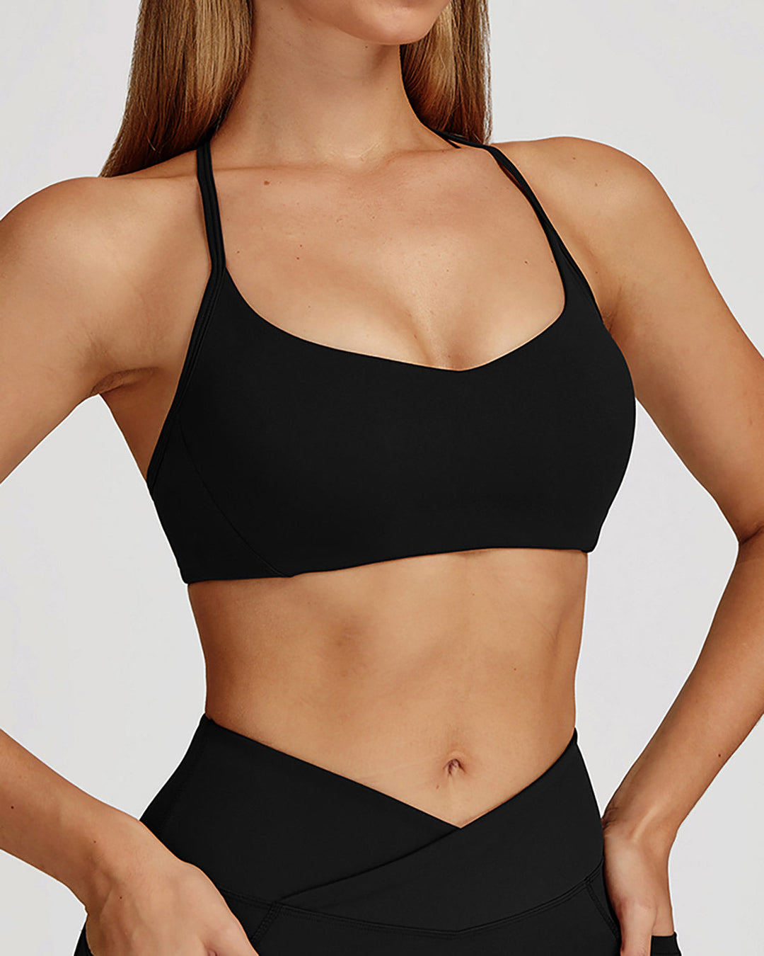 Mila Sports Bra - Black