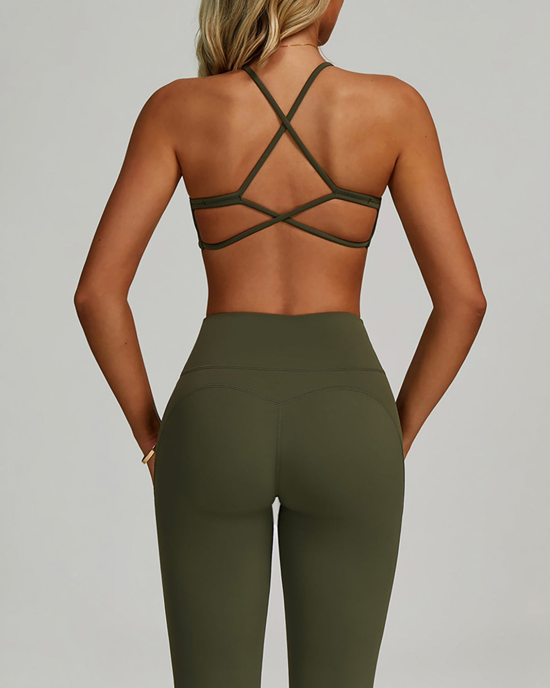 Mira Sports Bra - Green