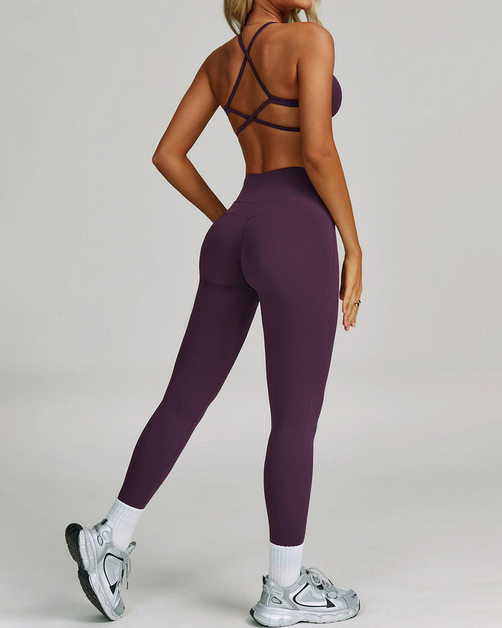 Mira Sports Bra - Purple