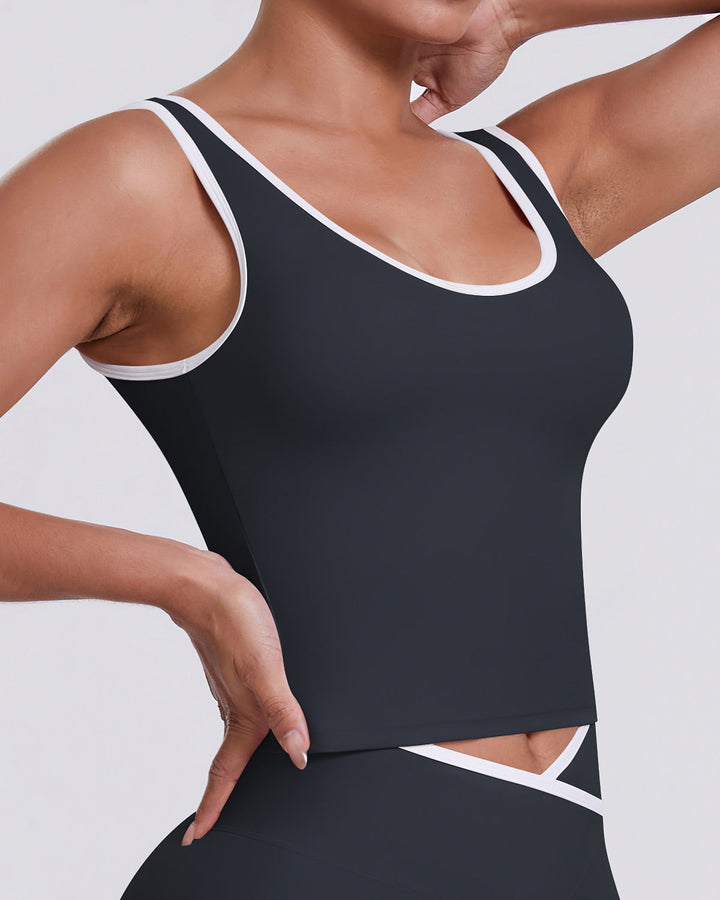 Niam Crop Top - Black