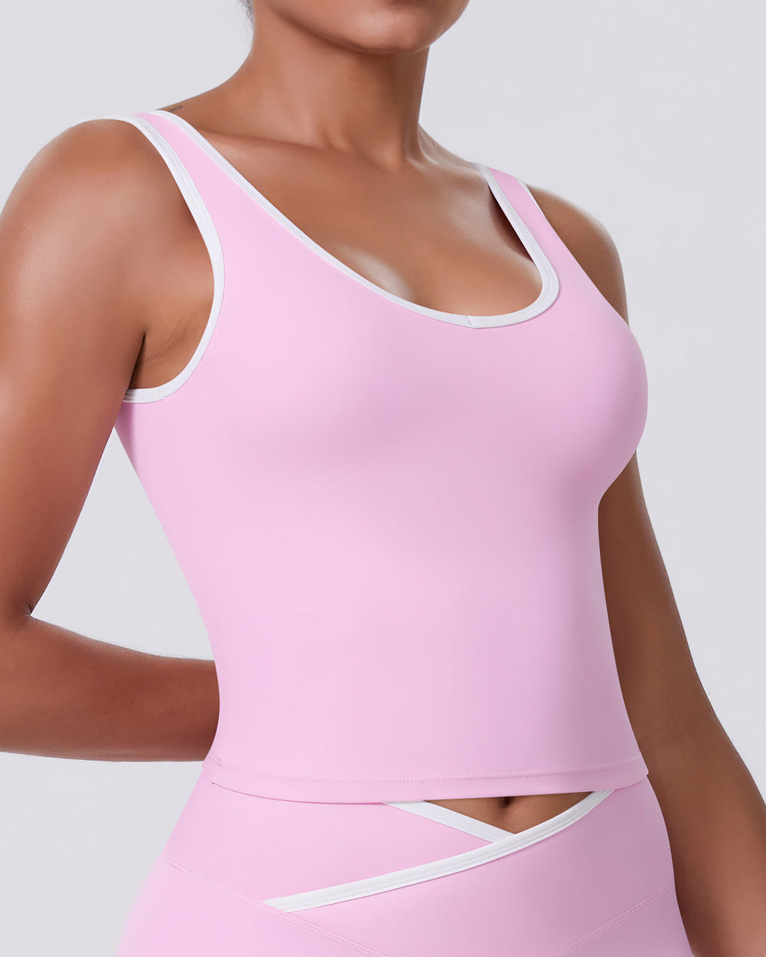 Niam Crop Top - Pink