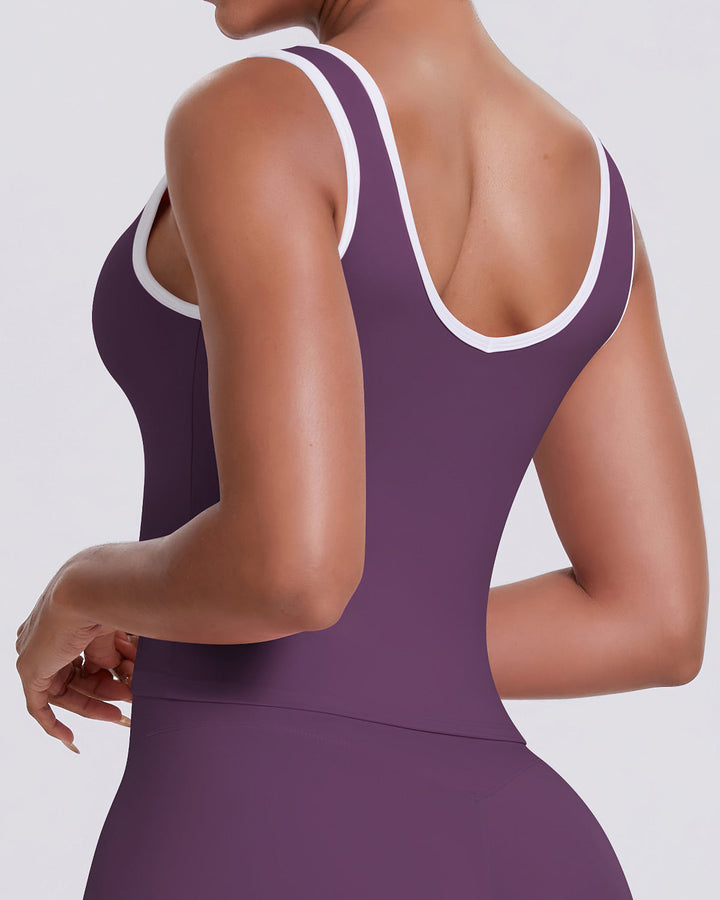Niam Crop Top - Plum