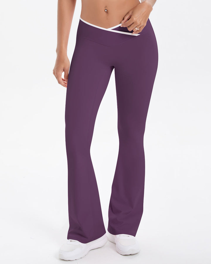 Niam Flare Leggings - Plum
