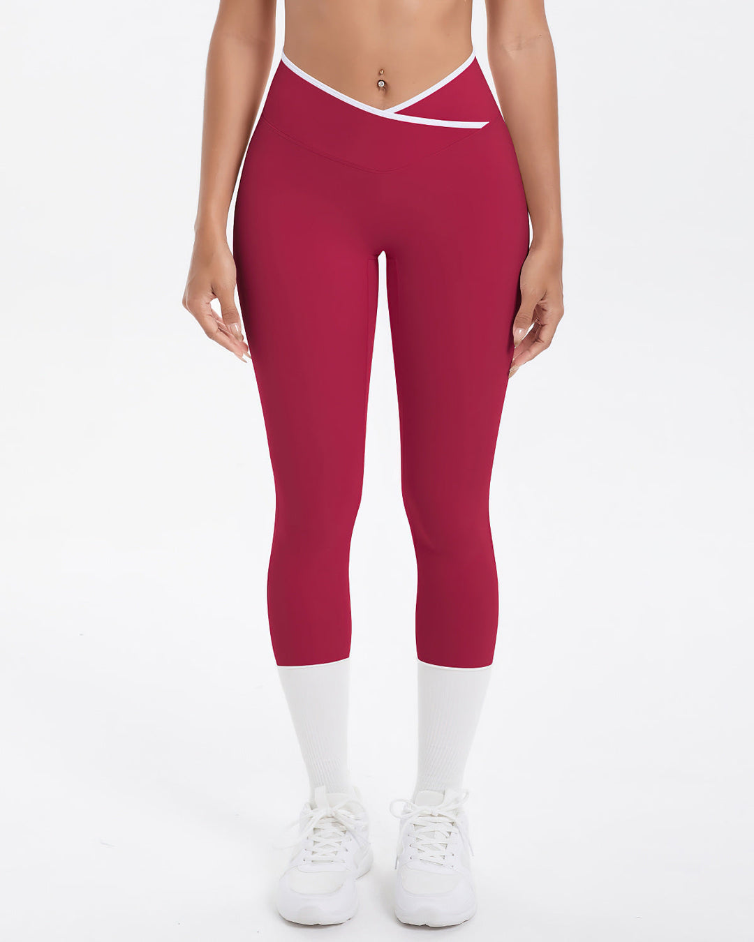 Niam Seamless Leggings - Red