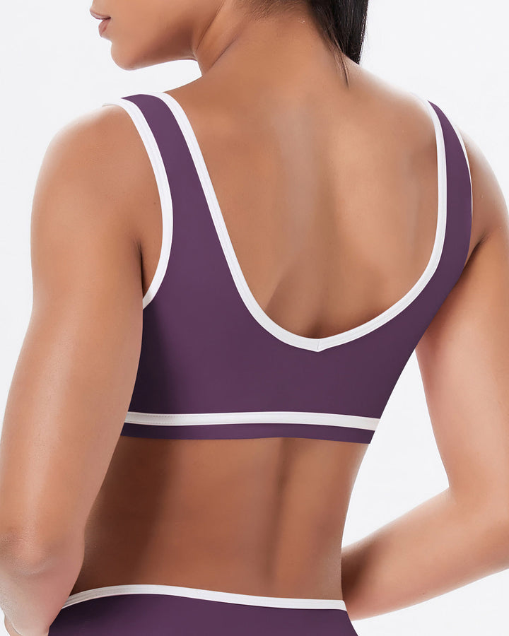 Niam Sports Bra - Plum