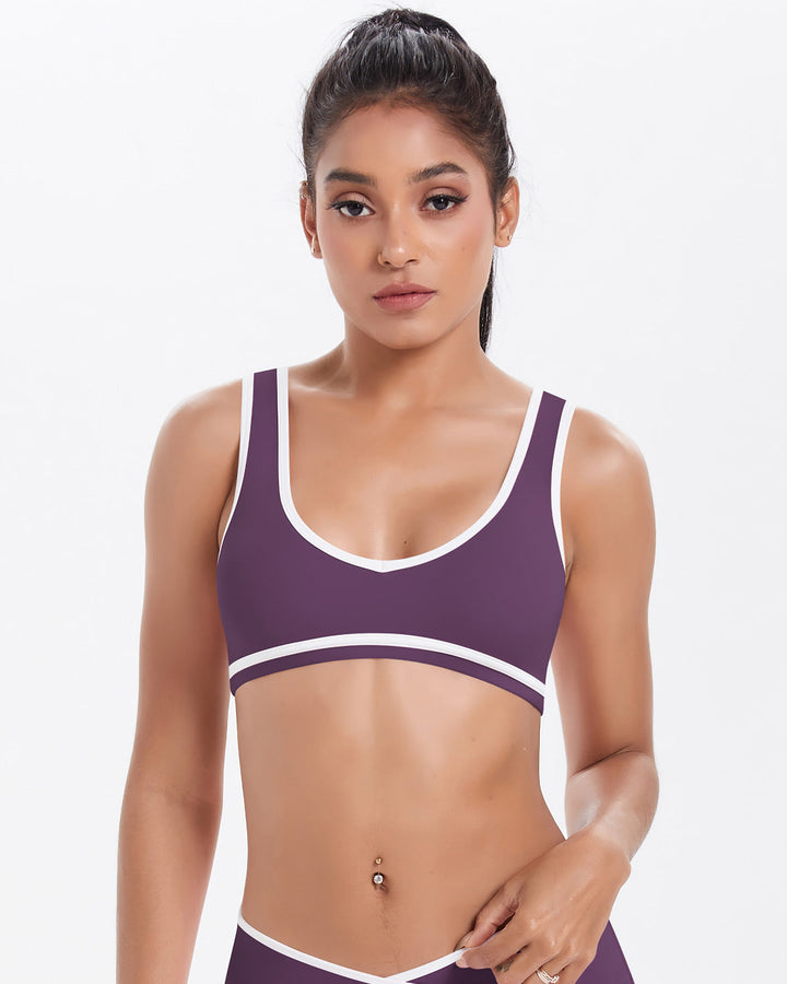 Niam Sports Bra - Plum