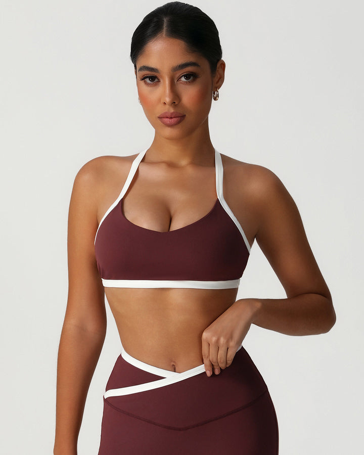 Octavia Sports Bra - Auburn