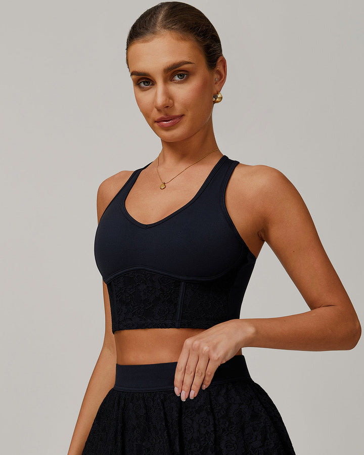 Odessa Crop Top - Black