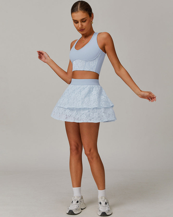 Odessa Crop Top - Blue