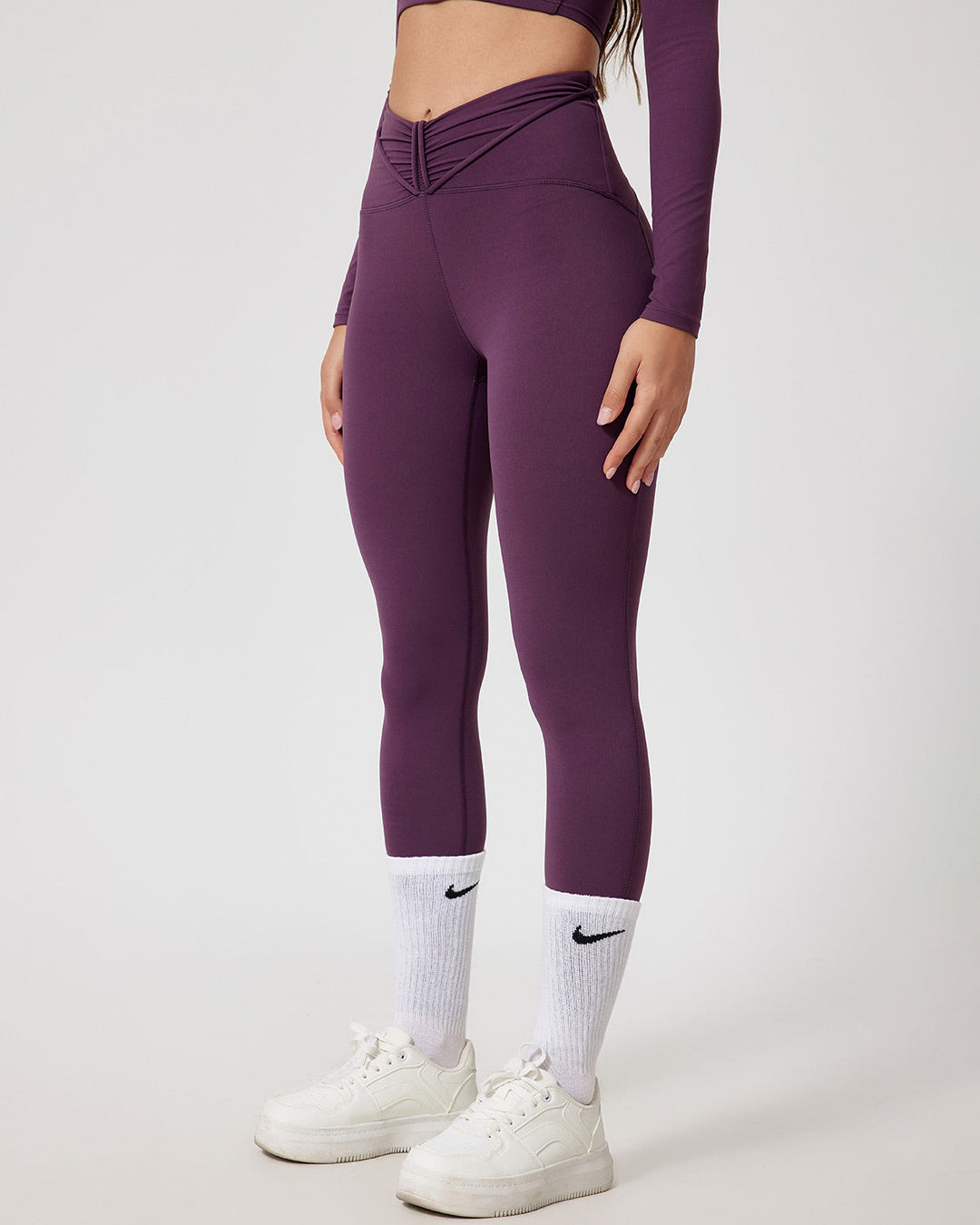 Oona Leggings - Plum