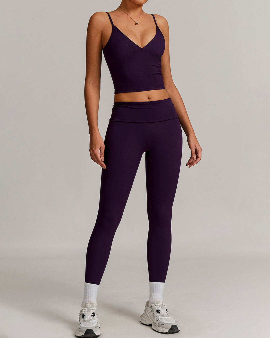 Paloma Crop Top - Purple