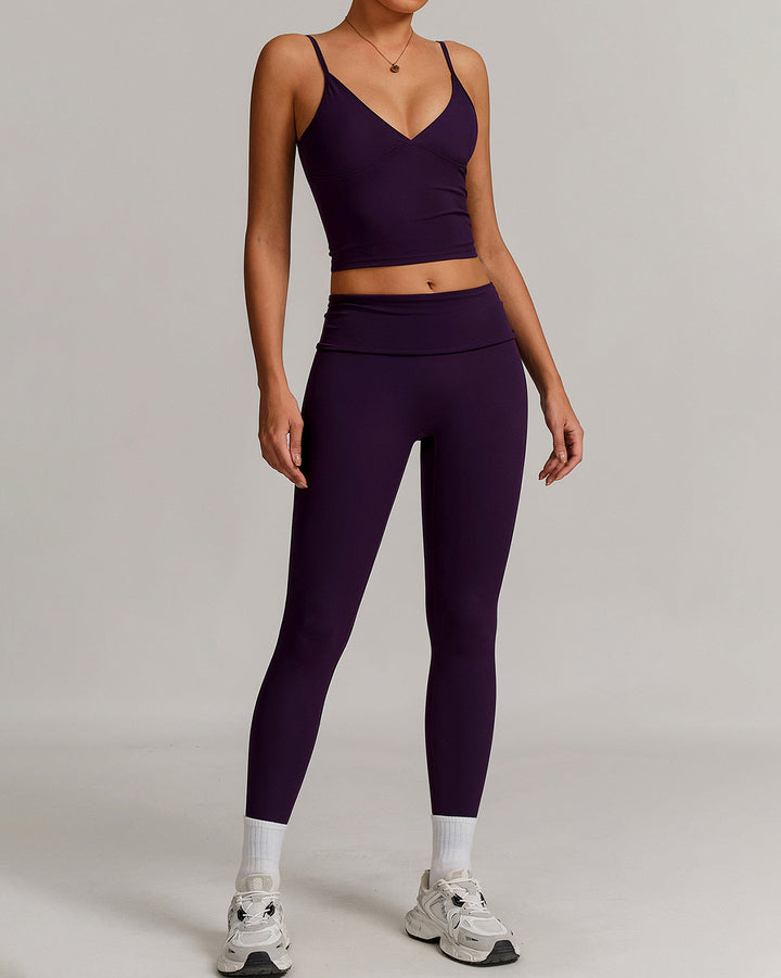 Paloma Crop Top - Purple