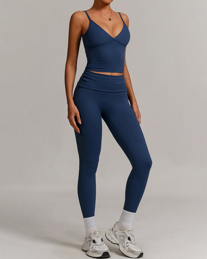 Paloma Seamless Leggings - Blue