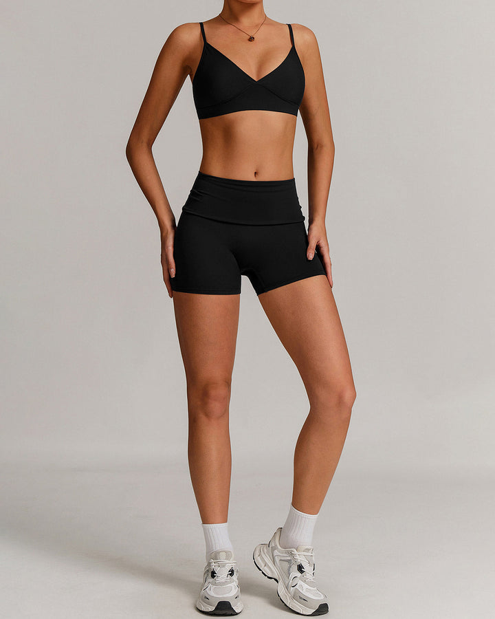 Paloma Seamless Shorts - Black