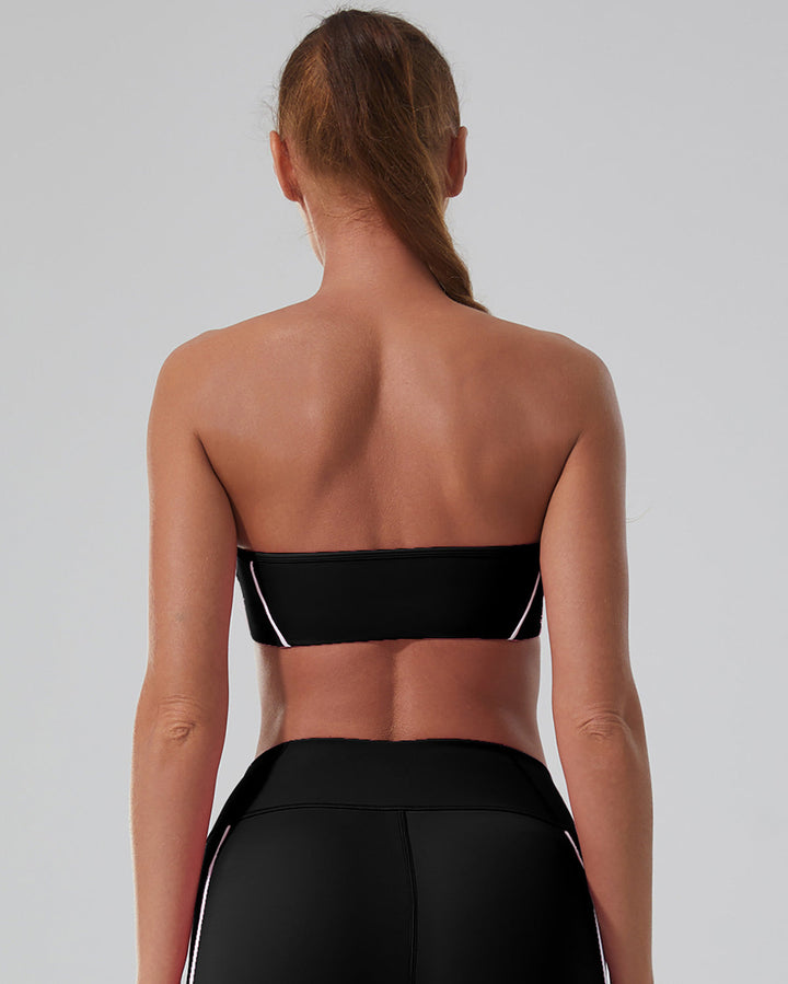 Pearl Tank Bra - Black