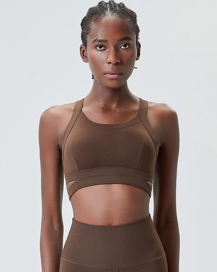 Philomena Active Bra - Brown