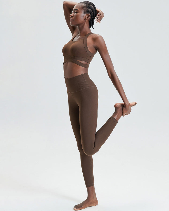 Philomena Leggings - Brown