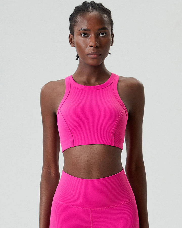 Philomena Sports Bra - Fuchsia