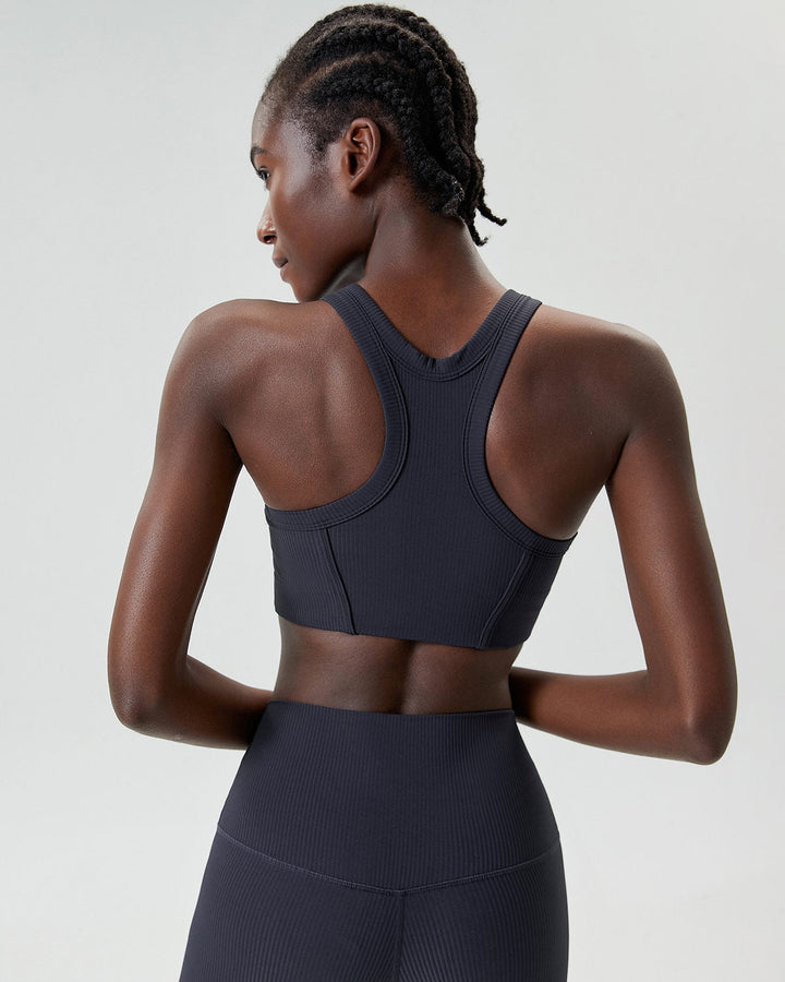 Philomena Sports Bra - Grey