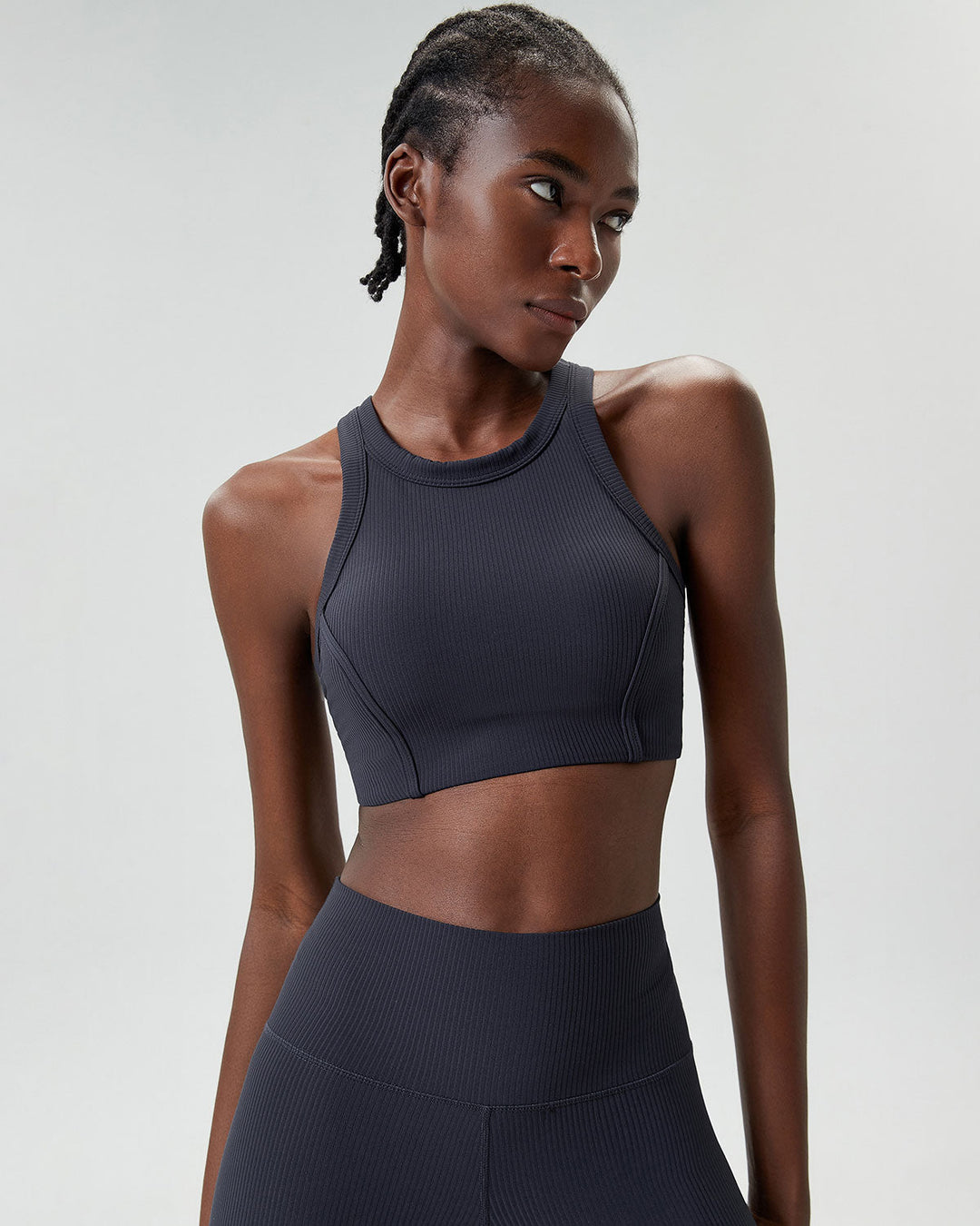 Philomena Sports Bra - Grey