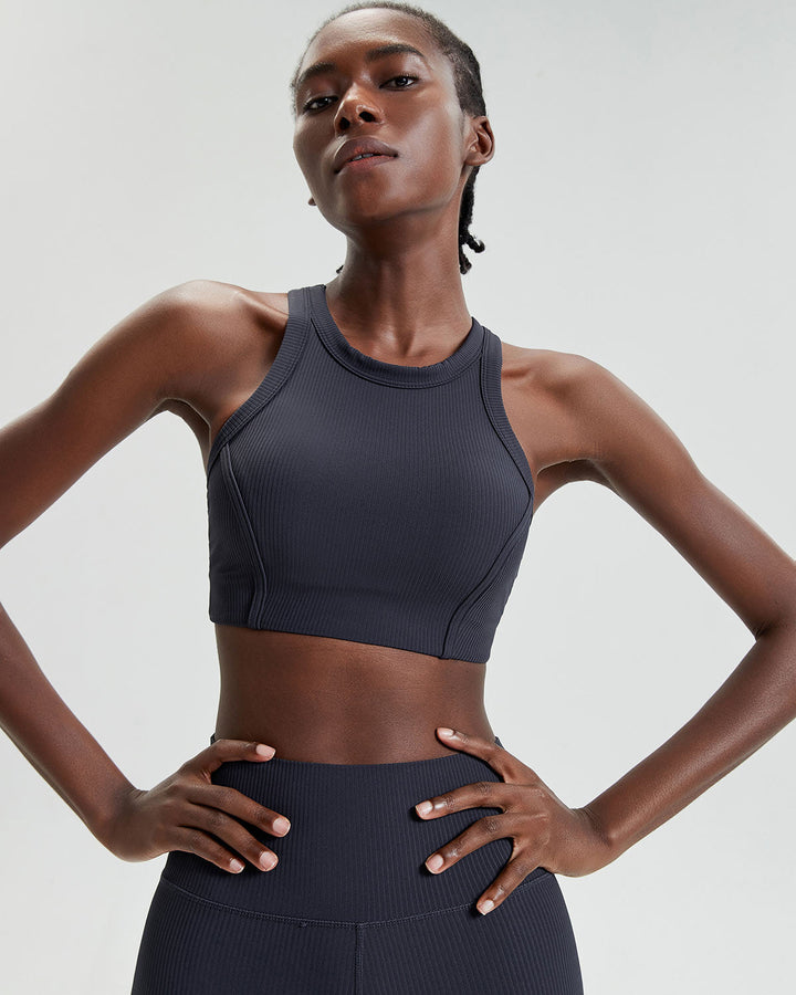 Philomena Sports Bra - Grey