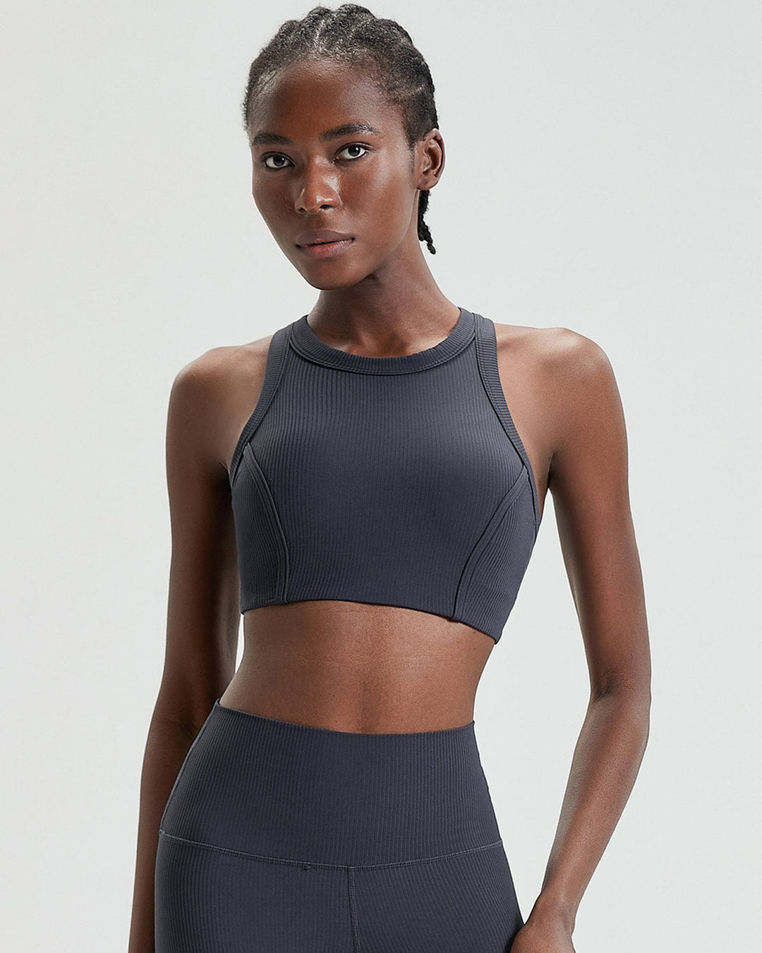 Philomena Sports Bra - Grey