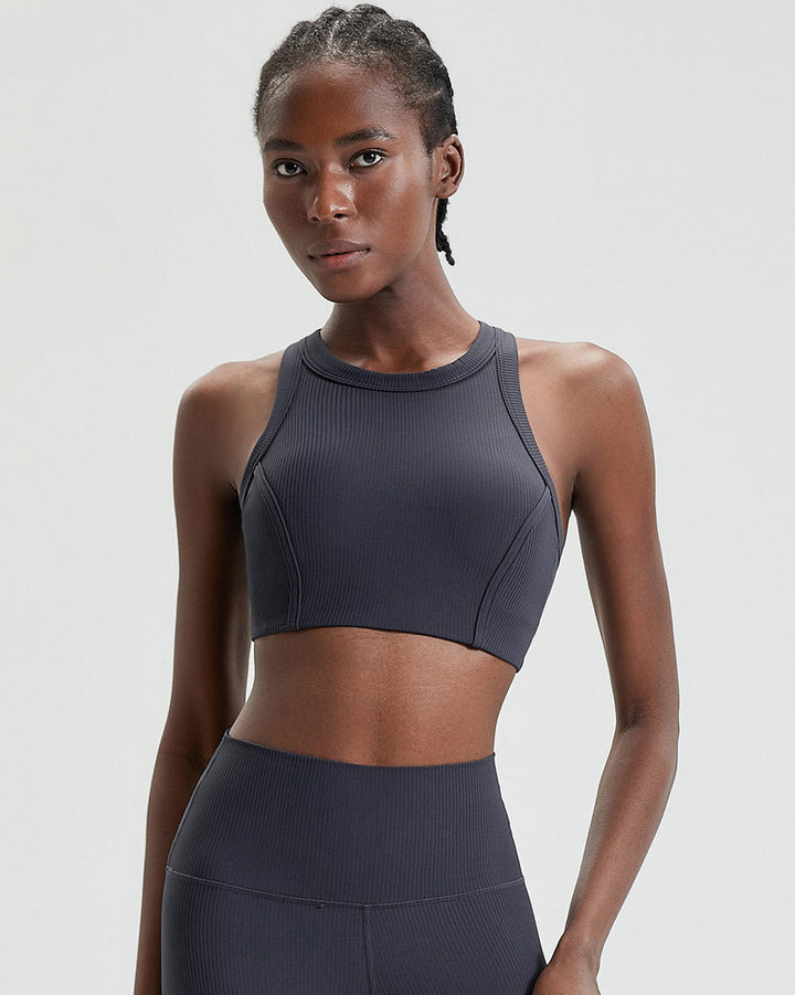 Philomena Sports Bra - Grey