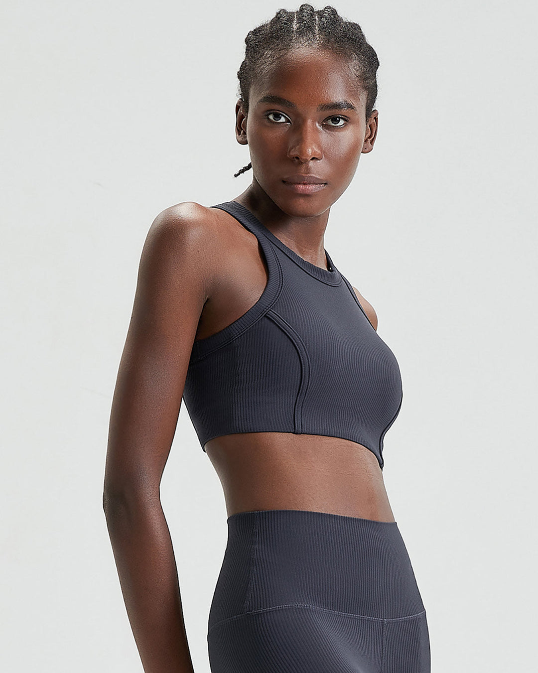 Philomena Sports Bra - Grey