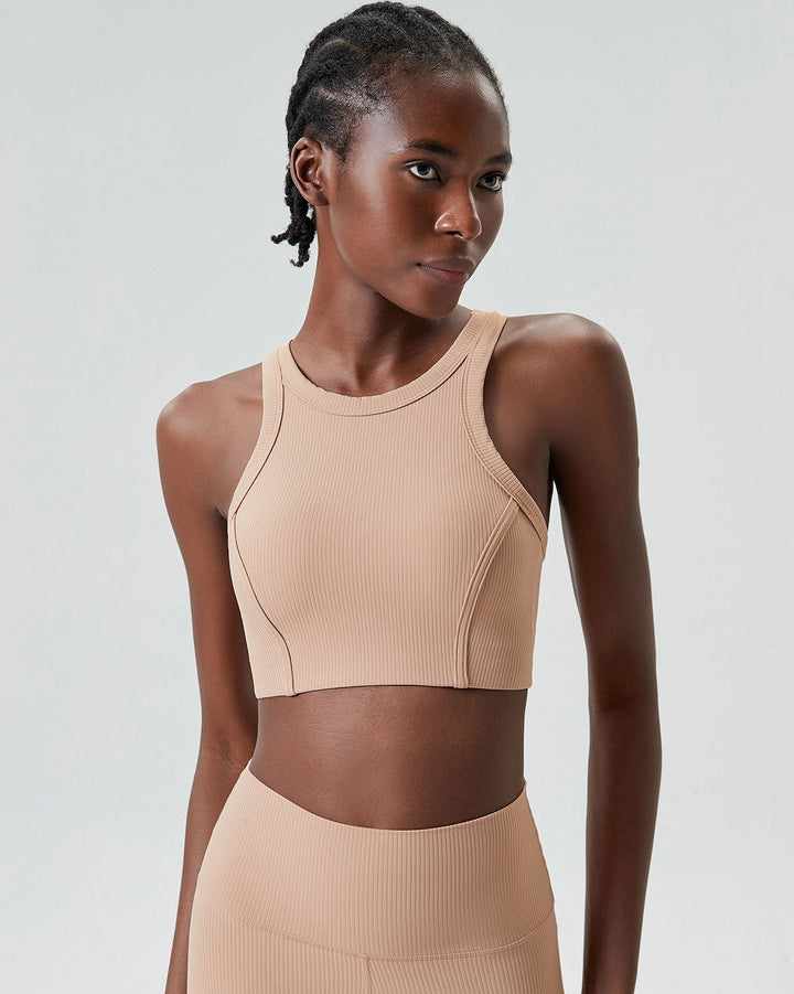 Philomena Sports Bra - Peach