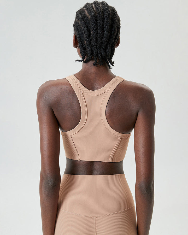 Philomena Sports Bra - Peach