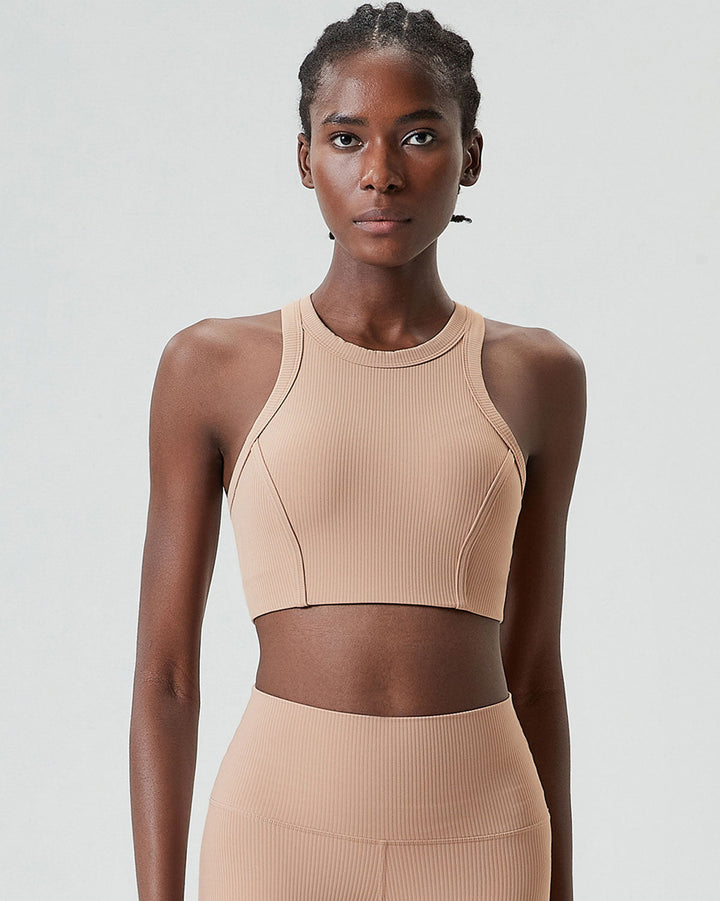 Philomena Sports Bra - Peach