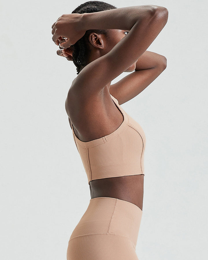 Philomena Sports Bra - Peach