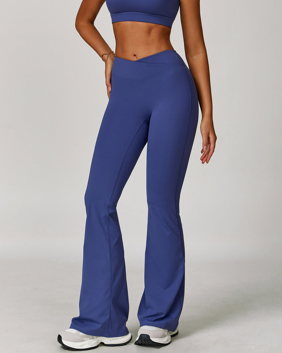 Quinlan Flare Leggings - Indigo