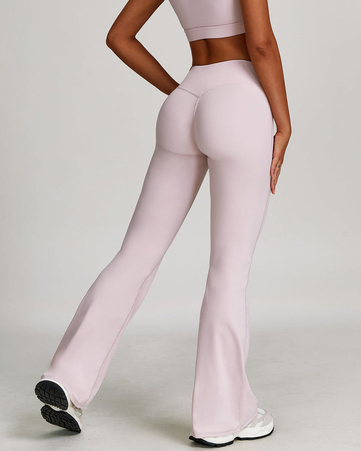 Quinlan Flare Leggings - Pink