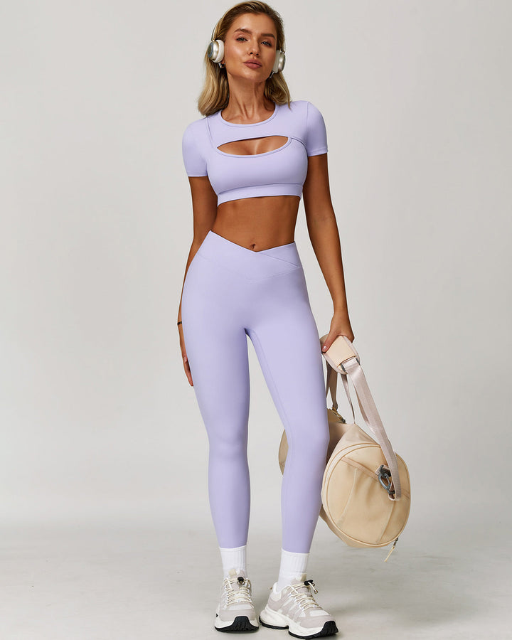 Quinlan Seamless Leggings - Purple