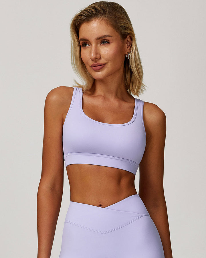 Quinlan Sports Bra - Purple