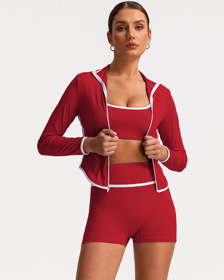 Raina Jacket - Red