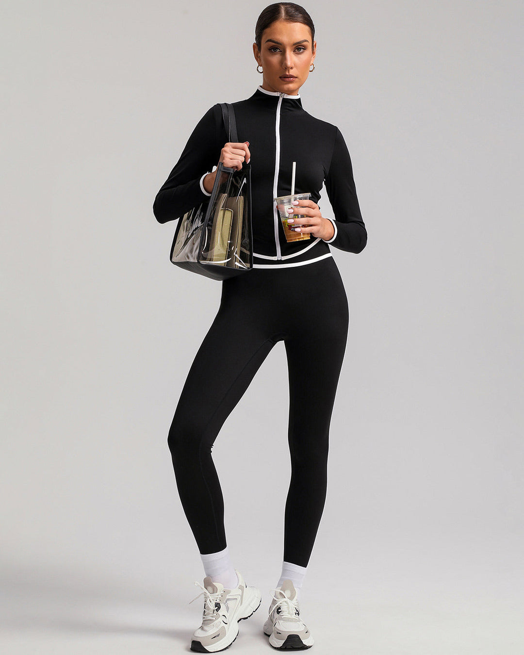 Raina Seamless Leggings - Black