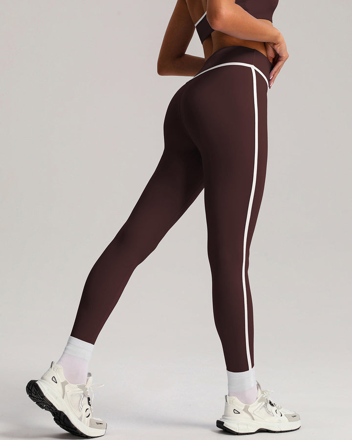 Raina Seamless Leggings - Brown