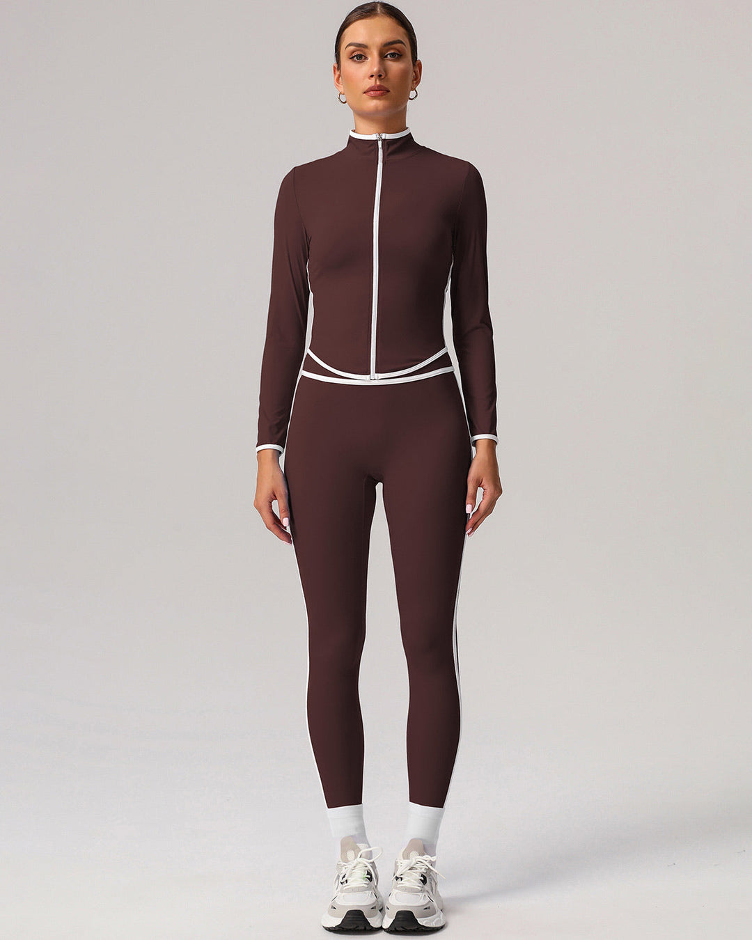 Raina Seamless Leggings - Brown