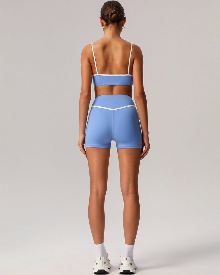 Raina Seamless Shorts - Blue