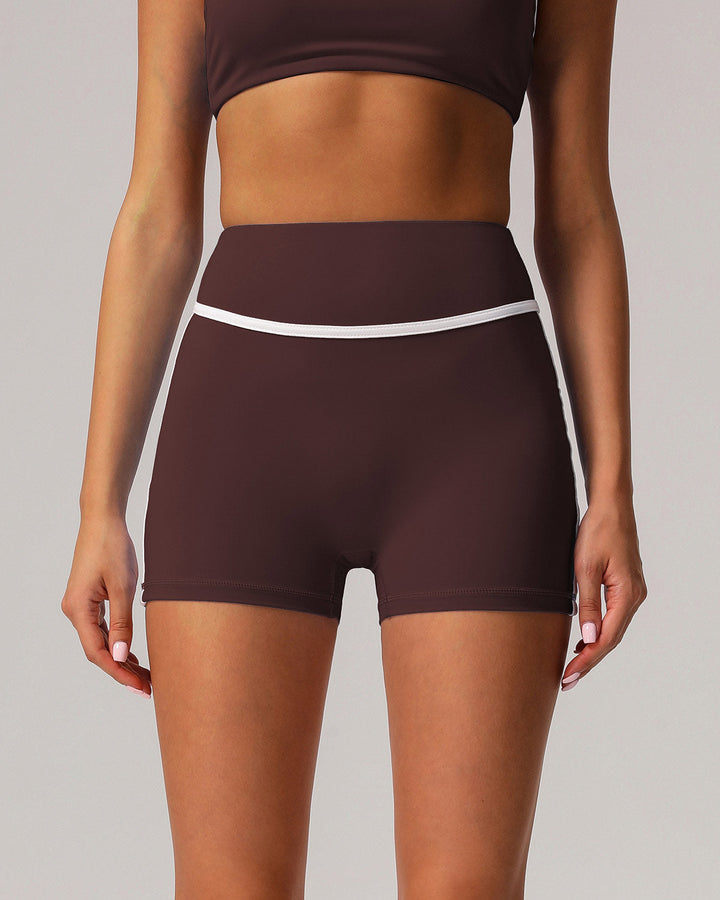 Raina Seamless Shorts - Brown