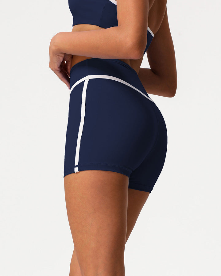 Raina Seamless Shorts - Navy