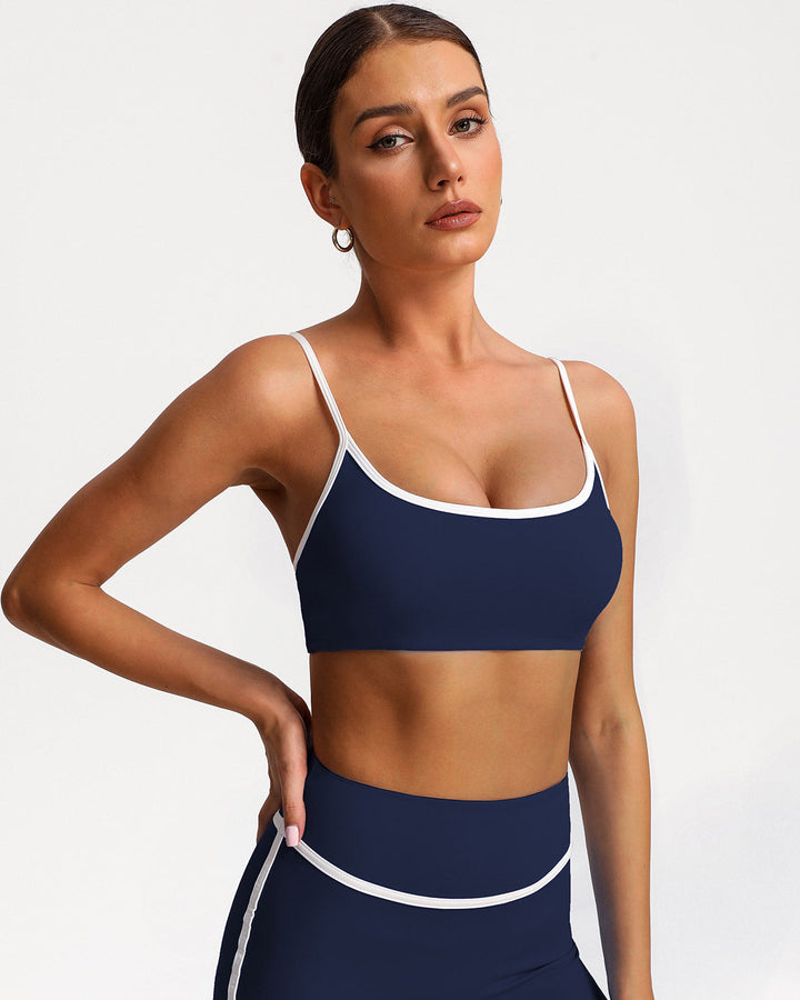Raina Sports Bra - Navy